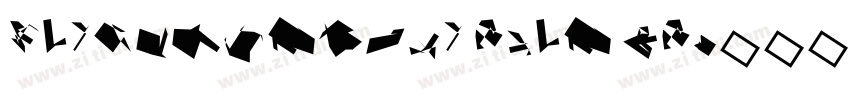 AlphabetSoup Tilt BT字体转换